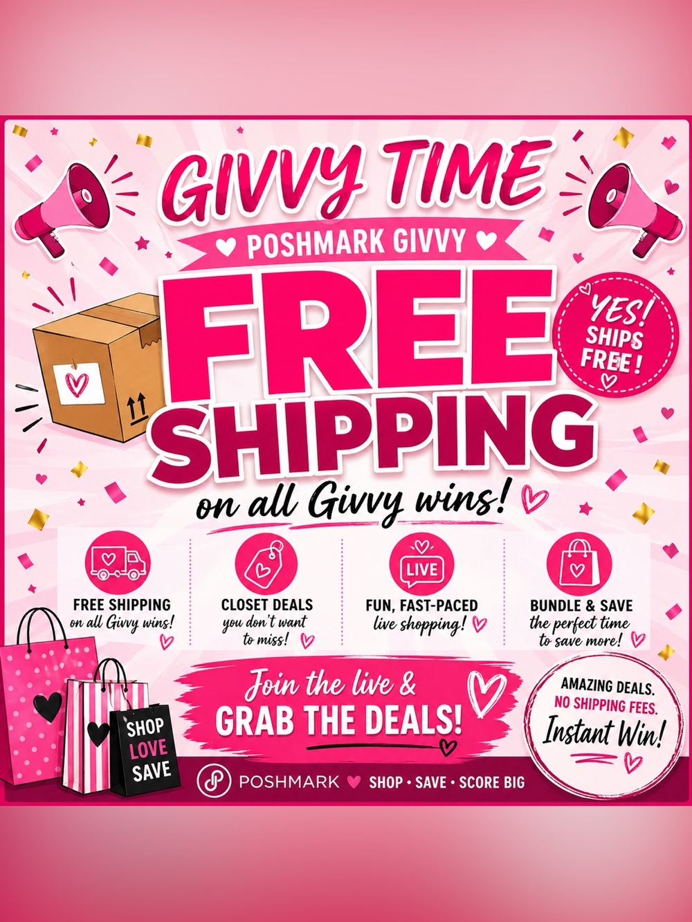 Join the Givvy! FREE SHIPPING!